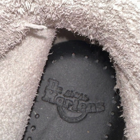 DR. MARTENS Womens 1460 8-Eye Leather Boot in White - Picture 8 of 11